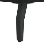 vidaXL Meuble TV noir 150x30x44 5 cm bois d'ingénierie