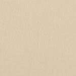 vidaXL Coussin de palette beige 60x61 5x10 cm tissu