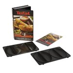 TEFAL Accessoires XA800812 Lot de 2 plaques empanadas Snack Collection