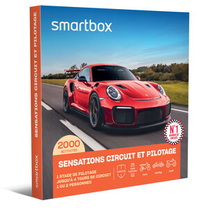 SMARTBOX - Coffret Cadeau Sensations circuit et pilotage -  Sport & Aventure