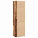 vidaXL Haut Armoire Bois ancien 50 x 42 5 x 185 cm Bois d'ingénierie