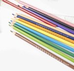 Crayons de couleur costauds X 12 -  - Juratoys