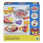 Play-doh kitchen  pâte a modeler  les crepes sautées