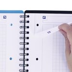 Cahier Polypro ACTIVEBOOK 160 P 90G 24x29.7 cm SEYES coloris aléatoire OXFORD