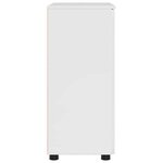 vidaXL Cabinet de salle de bain Blanc brillant 60 x 35 x 80 cm