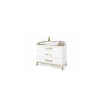 Ensemble Economique Light large 2 pièces  lit de bébé évolutif commode à langer large