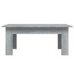 vidaXL Table basse Sonoma gris 100x60x42 cm Bois d'ingénierie