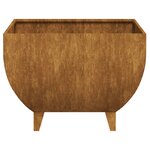 vidaXL Foyer 50x50x37 cm acier corten