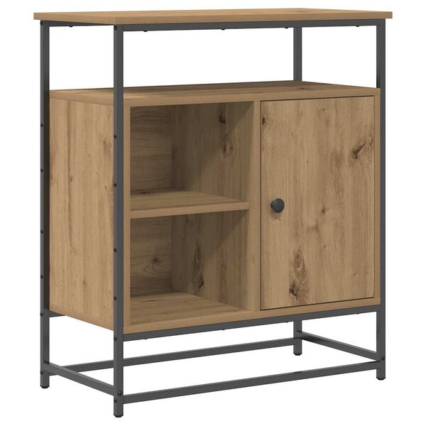 vidaXL Buffet Chêne artisanal 69 x 35 x 80 cm Bois d'ingénierie