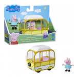 Mini Camping-Car Jaune Peppa Pig avec Figurine - Aventures en Plein Air
