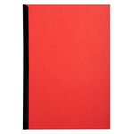 Paquet De 100 Couvertures Grain Cuir Pour Reliure A4 - Rouge - Papeteries De Clairefontaine