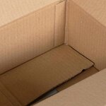vidaXL Boîte Pliable 50 Pièces Marron 25 x 17.5 x 10 cm Carton