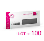 Prêt-à-Poster - Lettre Suivie - 20g  - Enveloppes à fenêtre en lot de 100