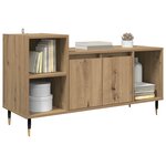 vidaXL Meuble TV Chêne artisanal 100 x 35 x 55 cm Bois d'ingénierie