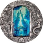 Pièce de monnaie en Argent 20 Dollars g 93.3 (3 oz) Millésime 2023 Underwater Fantasy MERMAIDS