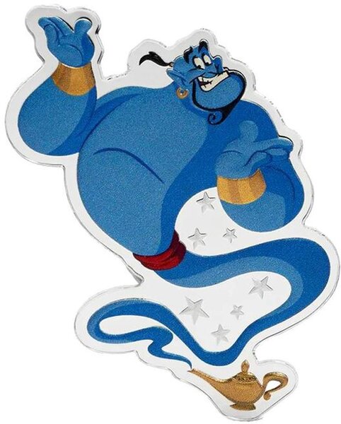 Pièce de monnaie en Argent 2 Dollars g 31.1 (1 oz) Millésime 2025 GENIE