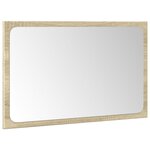 vidaXL Ensemble de meubles de salle de bain 3 Pièces chêne sonoma