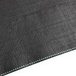vidaXL Membrane anti-mauvaises herbes noir 0 5x150 m PP