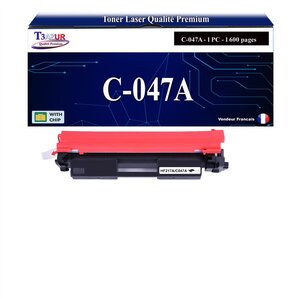 T3AZUR -Toner compatible avec Canon 047 (2164C002) pour Canon LBP112  LBP113w  MF112  MF113w  LBP-112  LBP-113w  MF-112  MF-113w