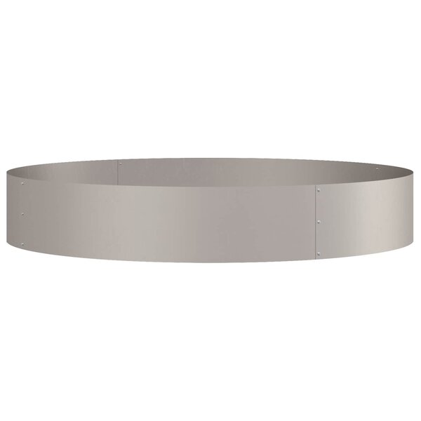 vidaXL Anneau de jardinière 5 Pièces Marron 120 x 120 x 20 cm