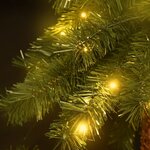 vidaXL Sapin de Noël avec LED 150 cm