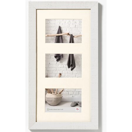 Walther Design Cadre photo Home 3x10x15 cm Blanc polaire