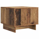 vidaXL Table basse Bois ancien 49 x 50 x 40 cm Bois d'ingénierie