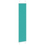 vidaXL Store plissé vert pétrole 50x200 cm largeur du tissu 49 4 cm