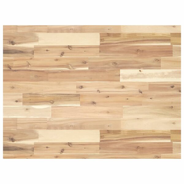 vidaXL Dessus de meuble de salle de bain non traité bois d'acacia