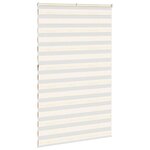 vidaXL Store zèbre beige marbré largeur du tissu 135 9 cm polyester