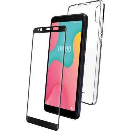 WIKO Pack Coque flexible transparante + Verre trempé Wiko Y60