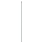 vidaXL Tête de lit métal blanc 150 cm