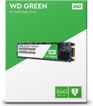 Disque Dur SSD Western Digital Green 240 Go - SATA M.2 Type 2280