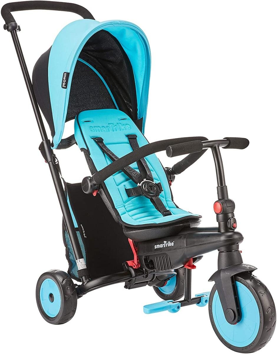 Tricycle Evolutif Pliable STR3 Bleu La Poste