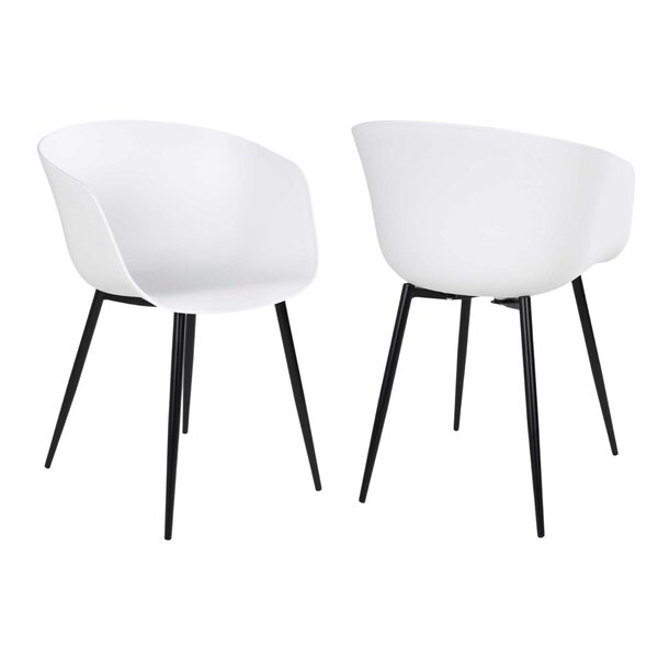 4 Fauteuils de jardin blanc RODA
