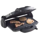 Bestron grill à contact viva italia acg380 1800 w gris 31x22 cm