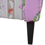 vidaXL Fauteuil avec design de patchwork Tissu