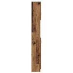 vidaXL Armoire de salle de bain vieux bois bois d'ingénierie