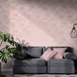 DUTCH WALLCOVERINGS Papier peint Arbres tropicaux Rose