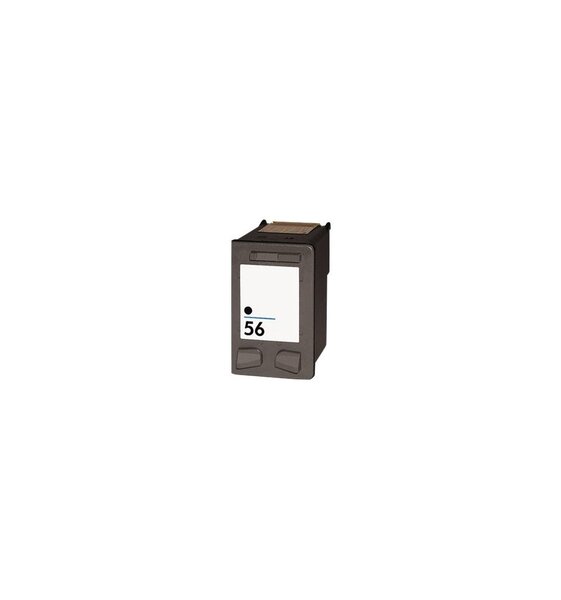 HP C6656AE / 56 Cartouche d'encre Noir Remanufacturé