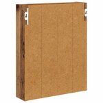 vidaXL Armoire murale de salle de bain Bois ancien 40 x 10 x 50 cm