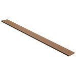vidaXL Panneaux de terrasse solides et accessoires WPC 30m² 2 2 m Teck