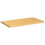 vidaXL Dessus de bureau 100x60x4 cm bambou