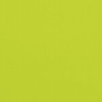 vidaXL Coussins de chaise lot de 6 vert brillant 40x40x7 cm