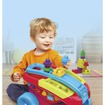 Mega bloks mon wagon trieur de formes - 25 blocs - 12 mois et +