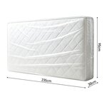 Kit Protection Matelas Ultra Résistant – Pack 3 Housses Imperméables, 1 pour 2 personnes et 2 pour 1 personne.