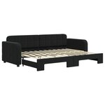 vidaXL Lit de jour avec gigogne sans matelas 80x200 cm