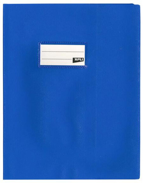 Protege Cahier Pvc 19/100 17X22 Bleu