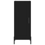 vidaXL Buffet Noir 34 5x34x90 cm Bois d'ingénierie