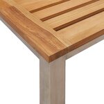 vidaXL Ensemble de salle à manger pour jardin avec coussin 3 Pièces